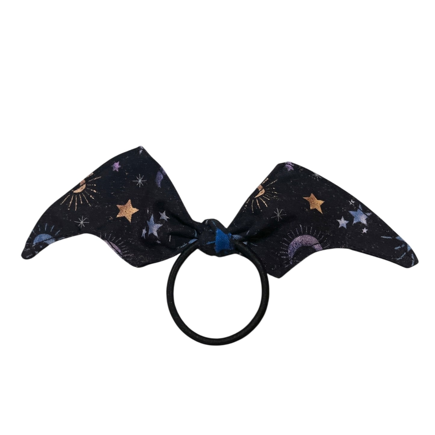 Scrap Summer Patterned Bat bow bobbles