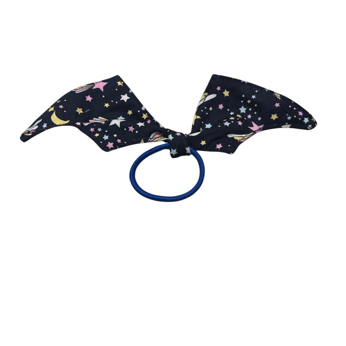 Scrap Summer Patterned Bat bow bobbles
