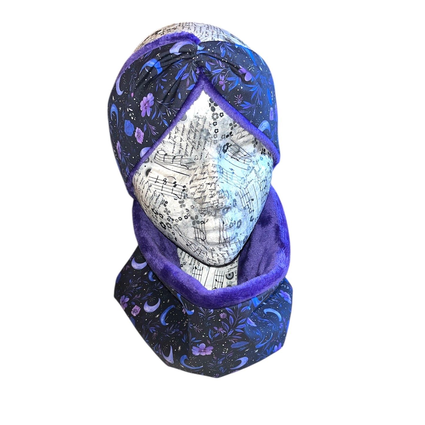 Floral moon Headwarmer