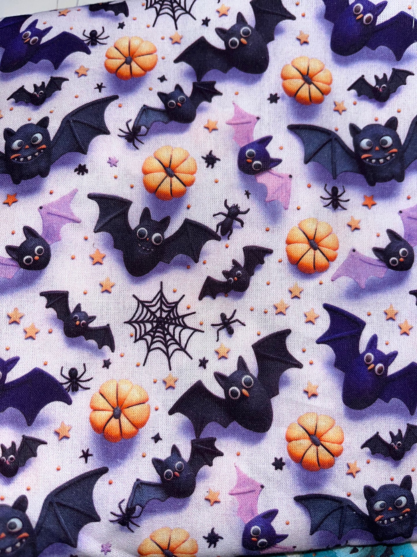 3D effect cute bat scrunchies