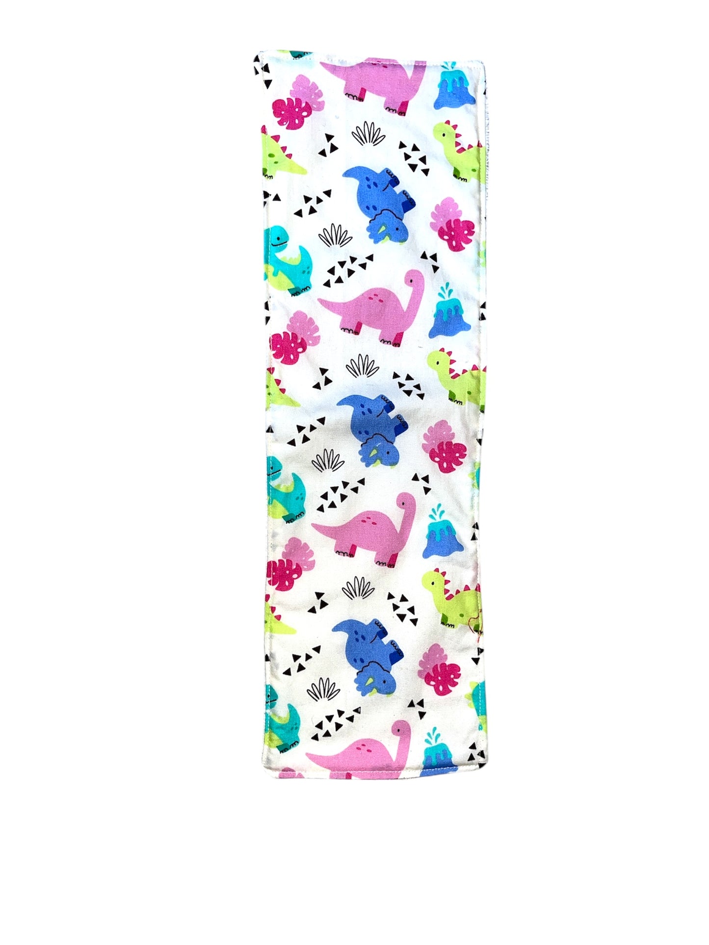 Cute dinosaur towelling backed reusable baby set