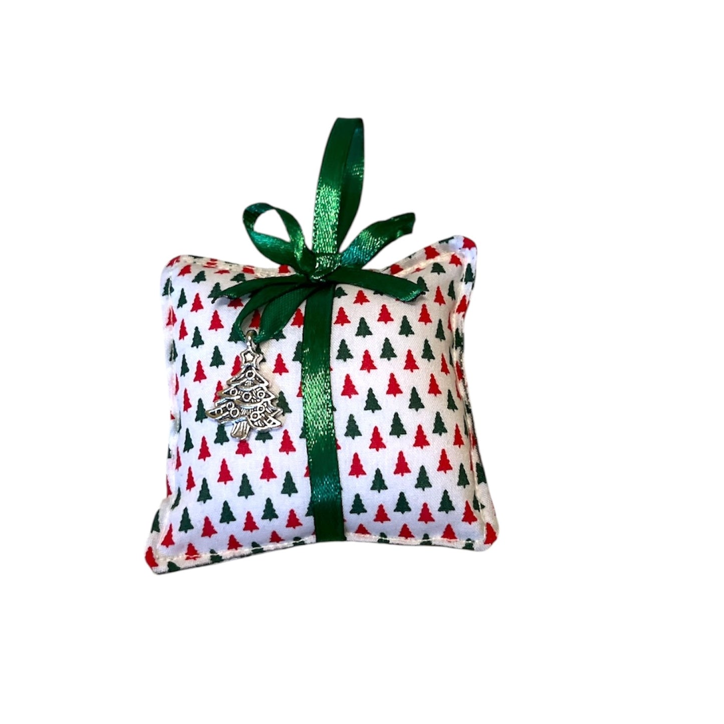 Festive fabric baubles
