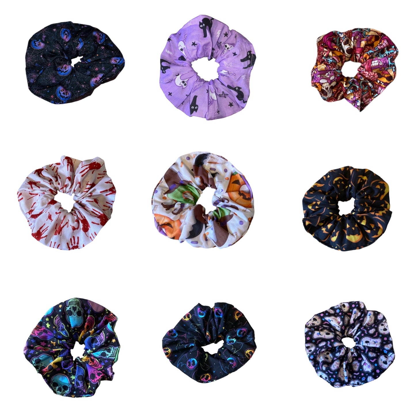 Wholesale Spooky/ Halloween scrunchies