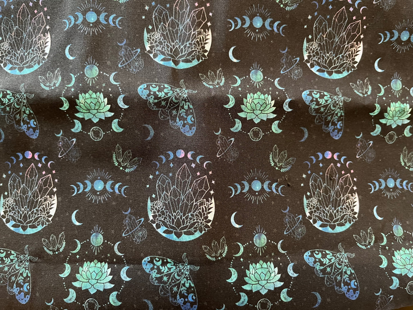 Crystal and moon phase Scrunchie