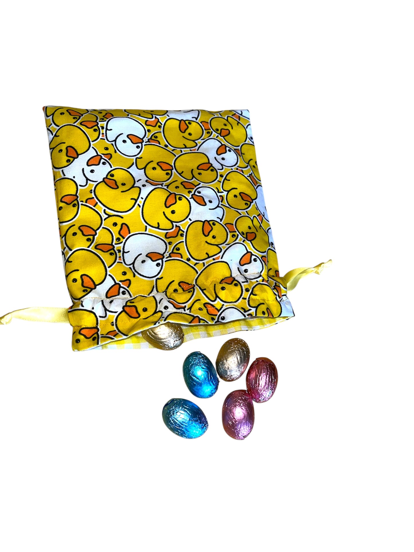 Drawstring Easter gift bags