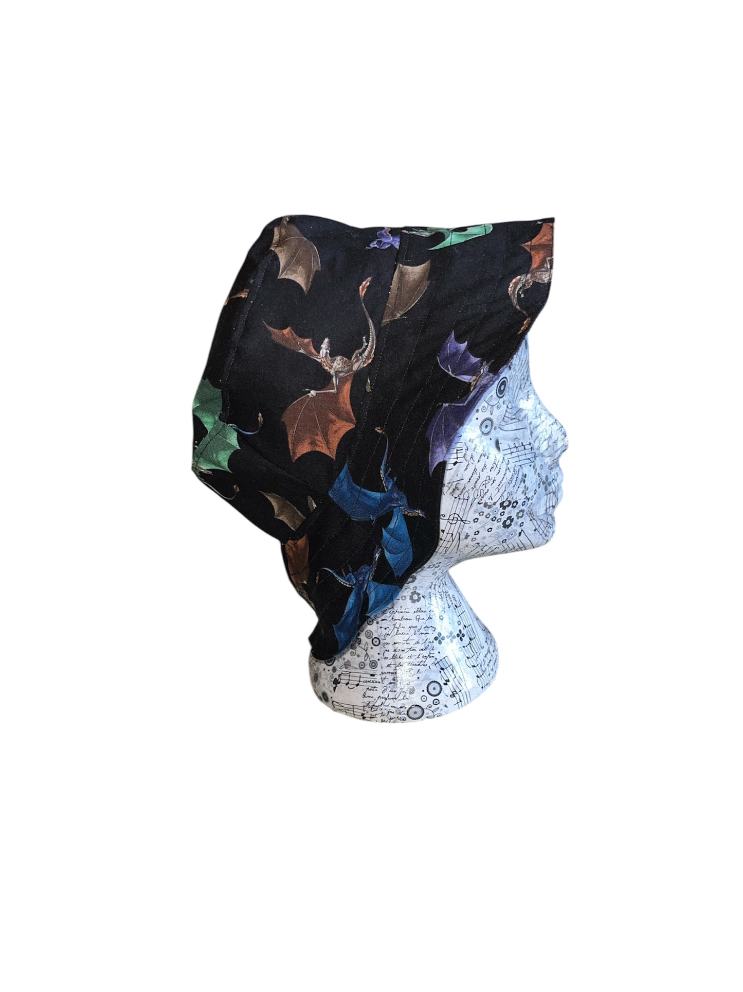 Reversible dragon/celestial floral bucket hat