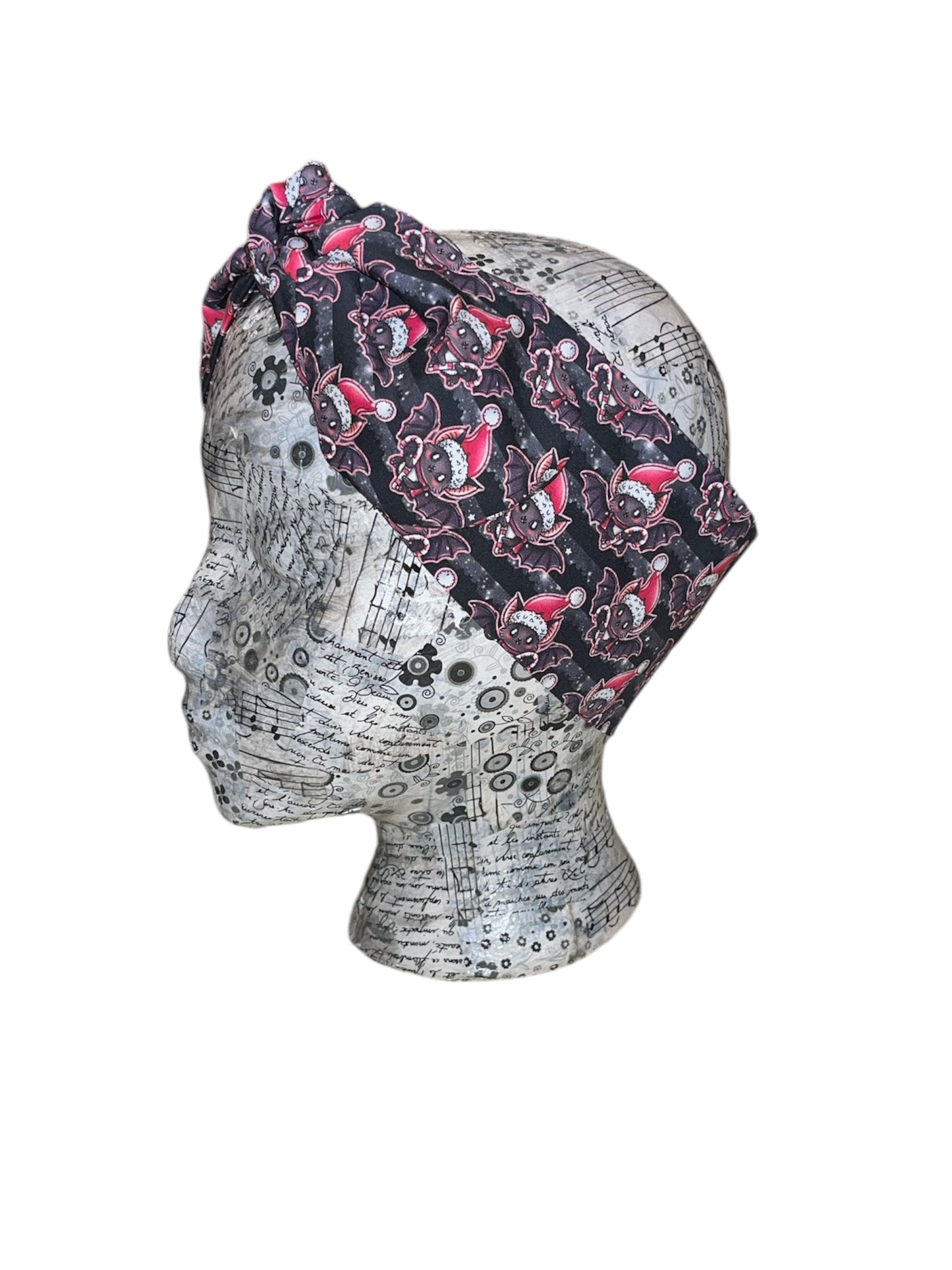 Festive bat headband