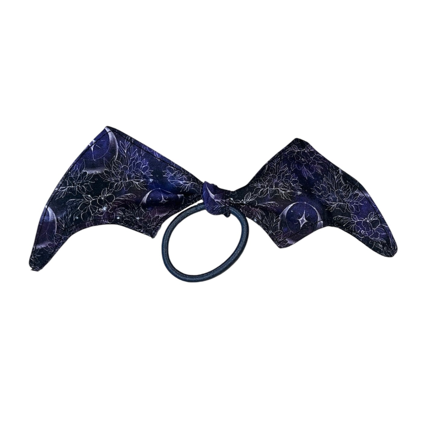 Patterned Bat bow bobbles