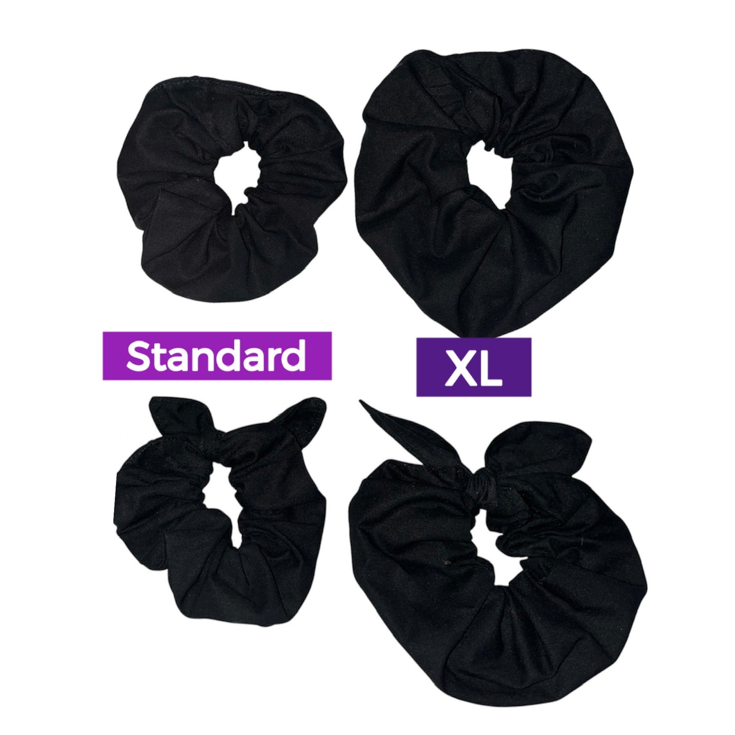 Potion labels cotton scrunchies