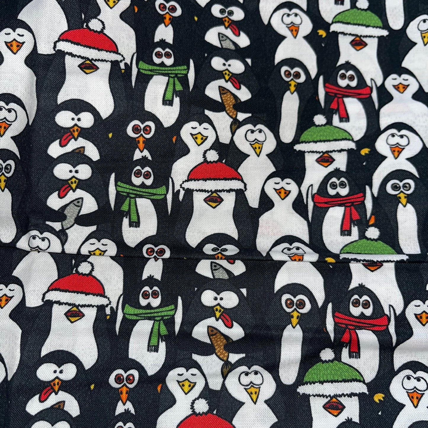 Funny penguin Scrunchie