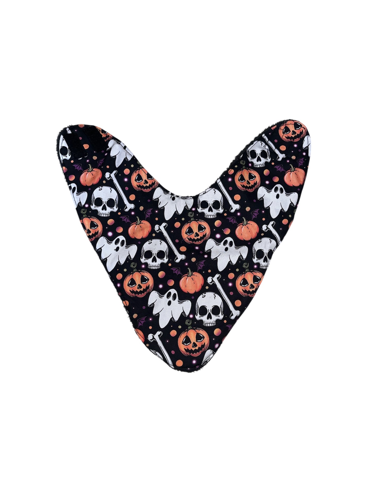 Halloween dribble bib