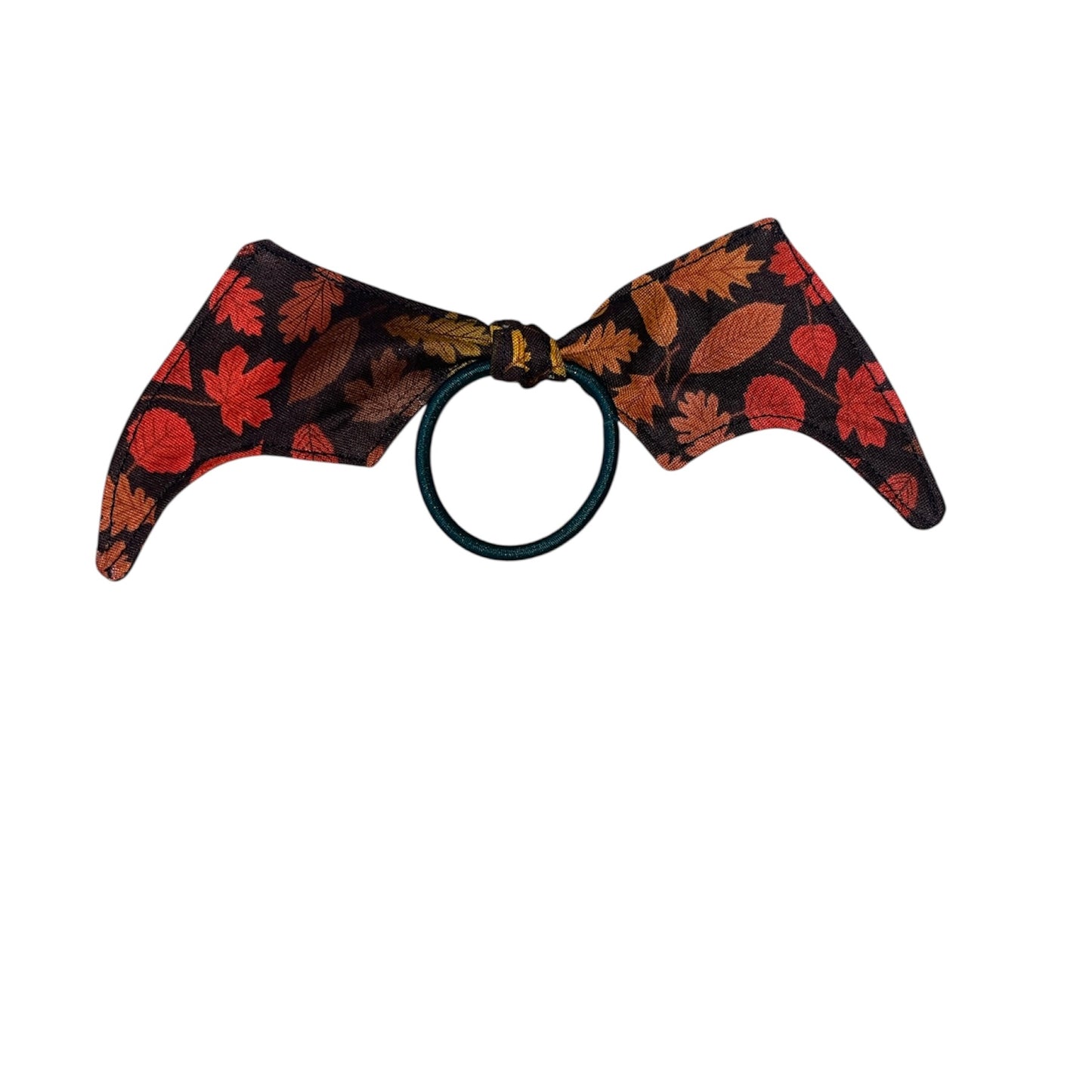 Patterned Bat bow bobbles