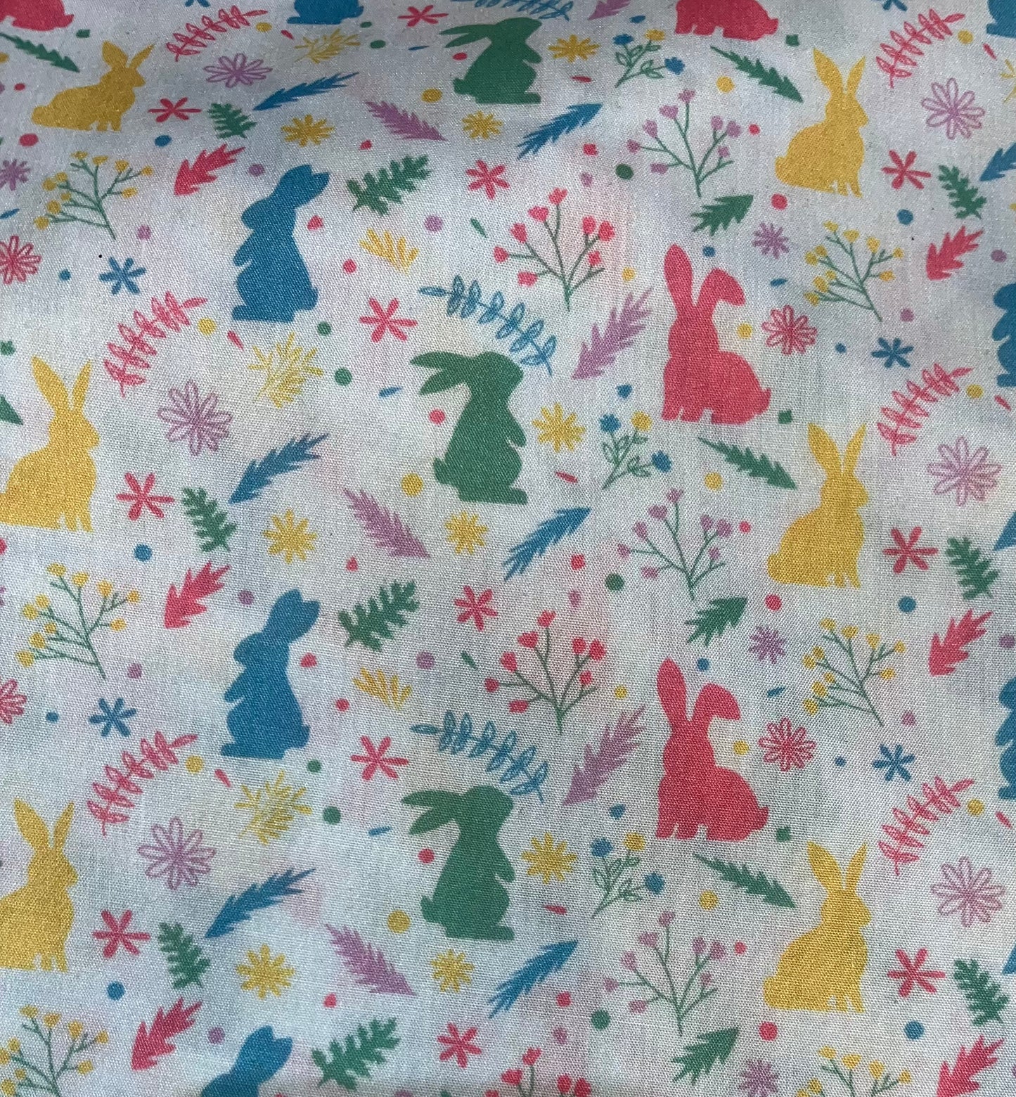Cute pastel rabbits scrunchies