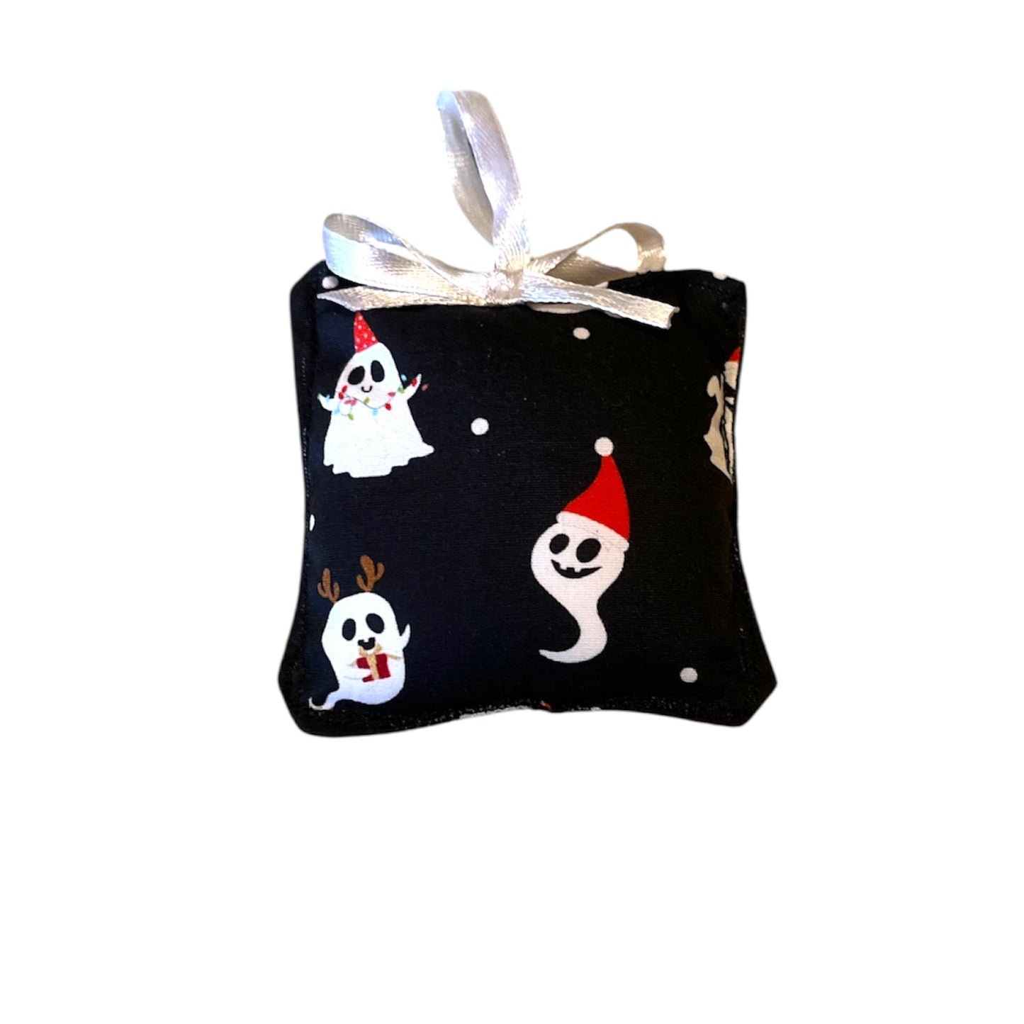 Festive fabric baubles