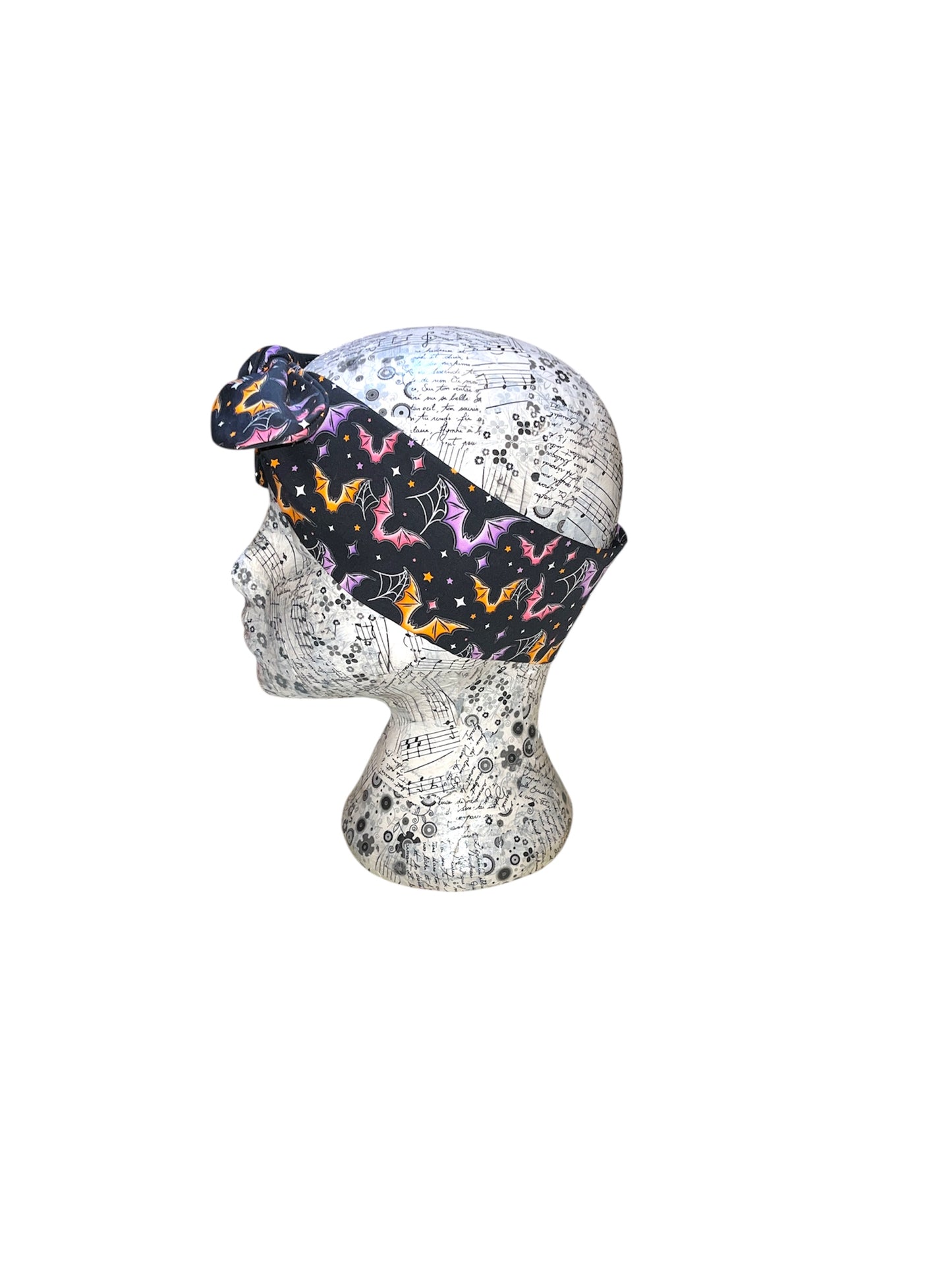 Bat and cobweb headband