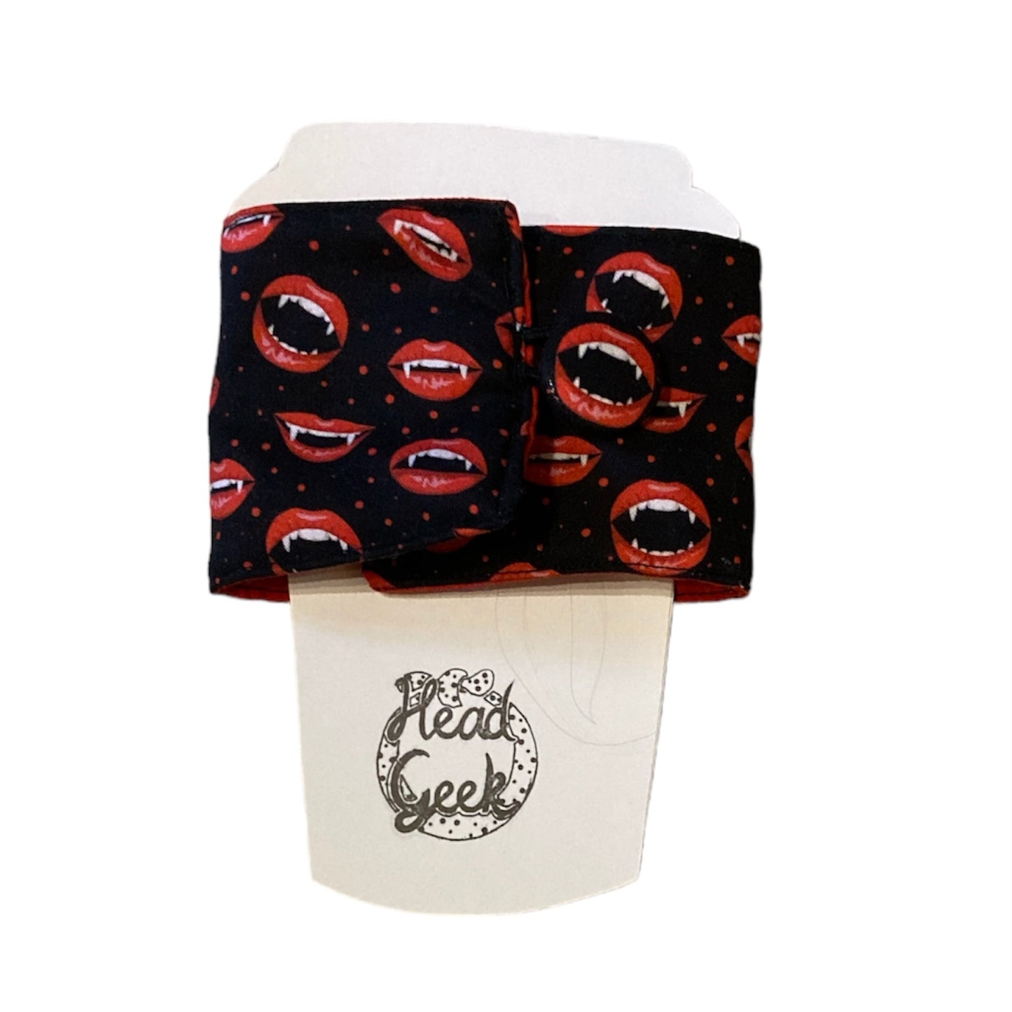 Spooky Halloween cup cosies