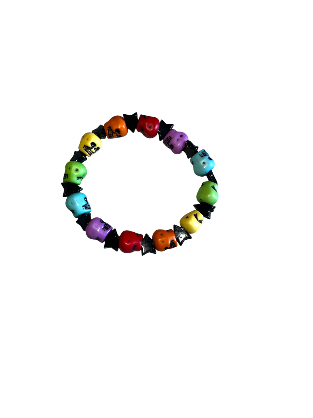 Spooky beaded bracelets