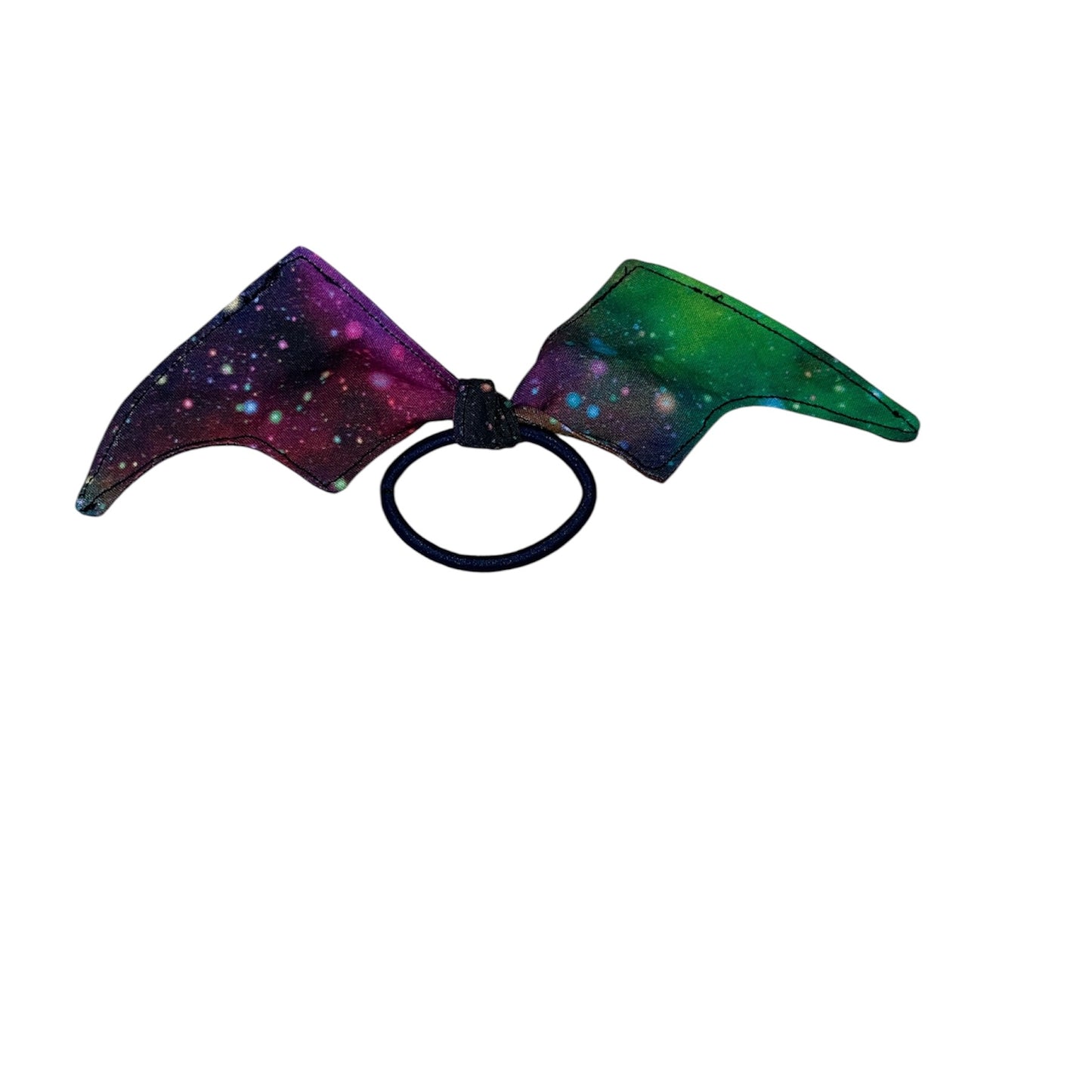 Patterned Bat bow bobbles
