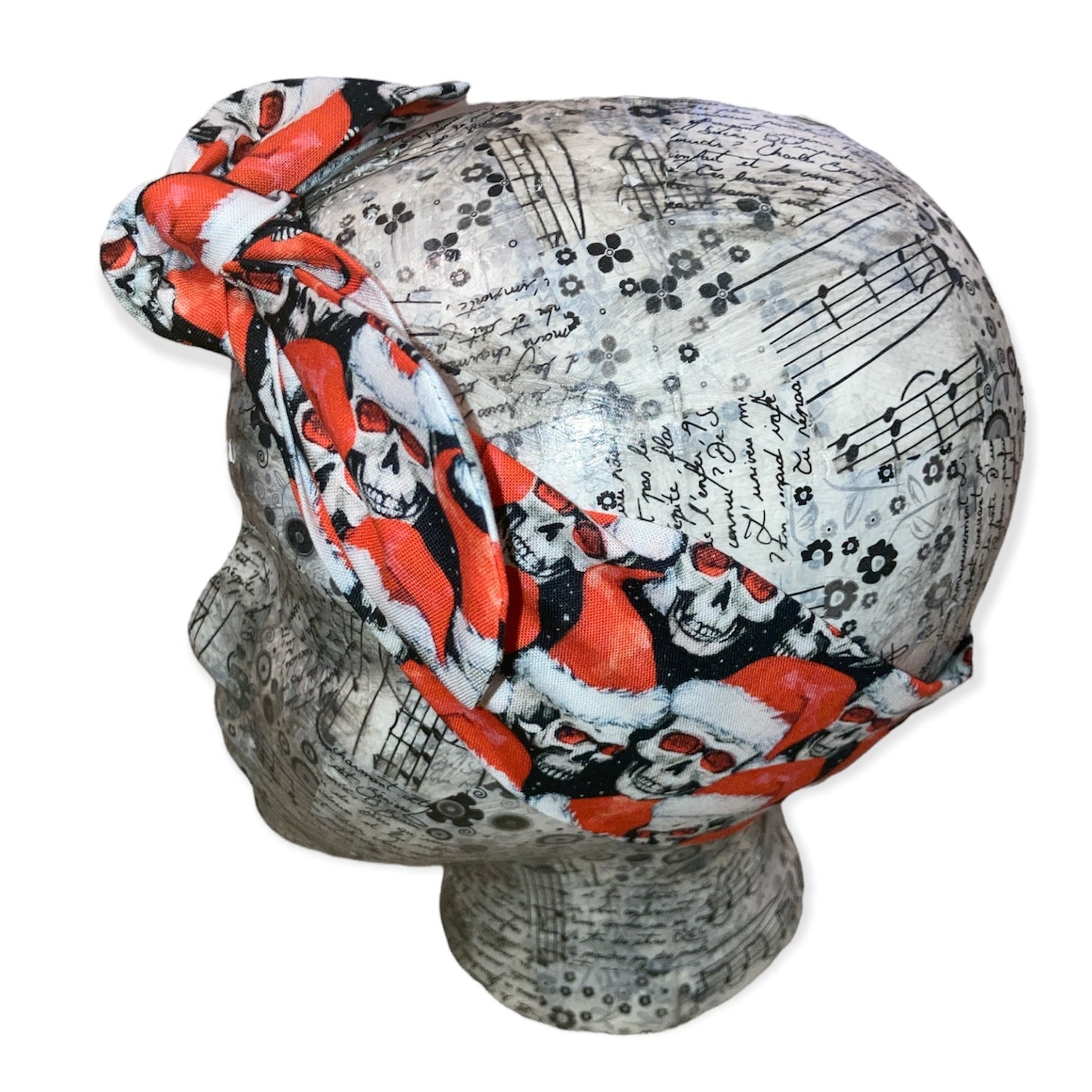 Santa skulls  headband