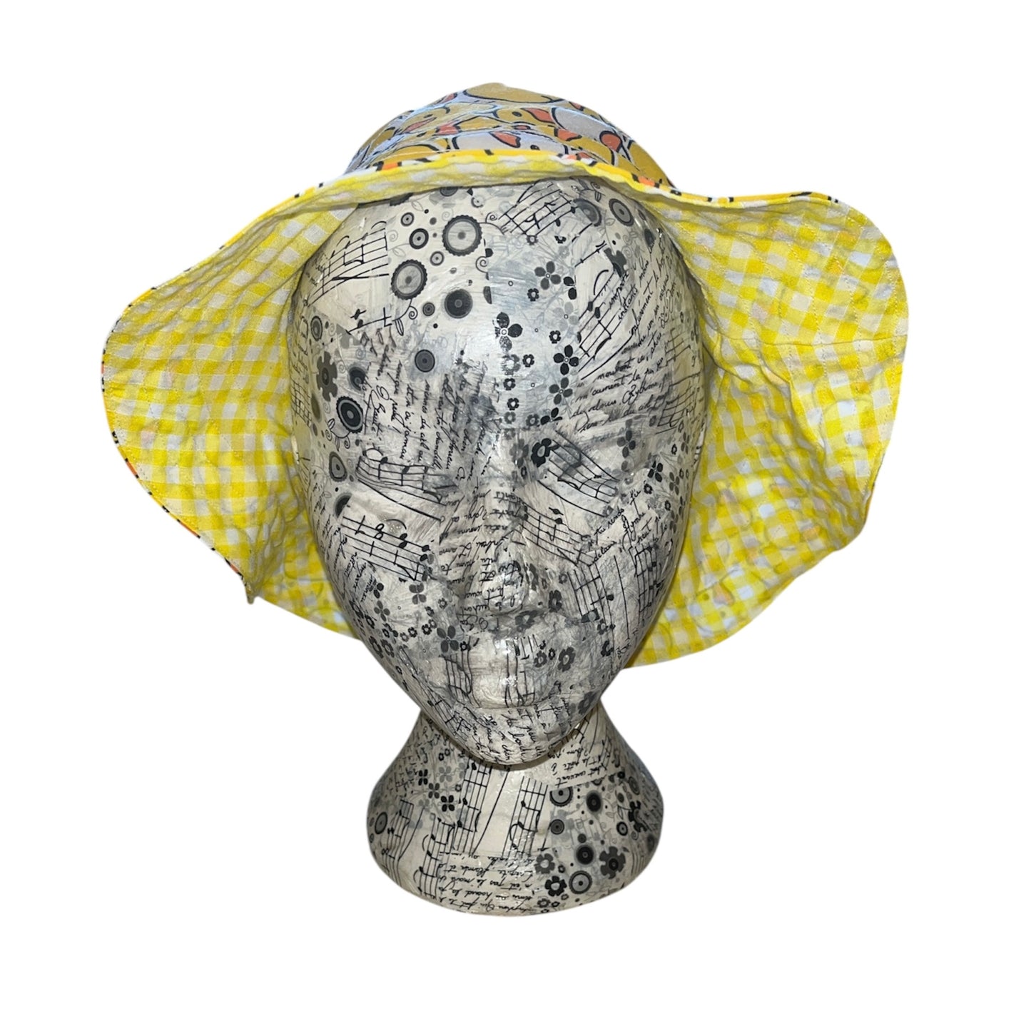 Reversible duck bucket hat