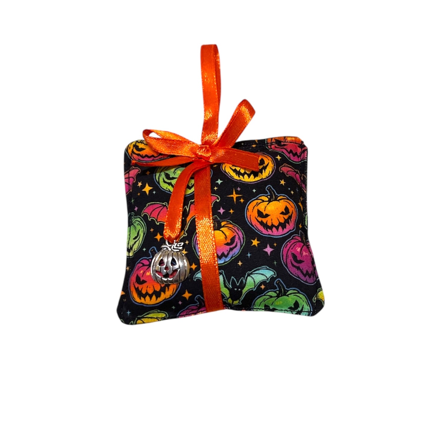 Spooky fabric baubles