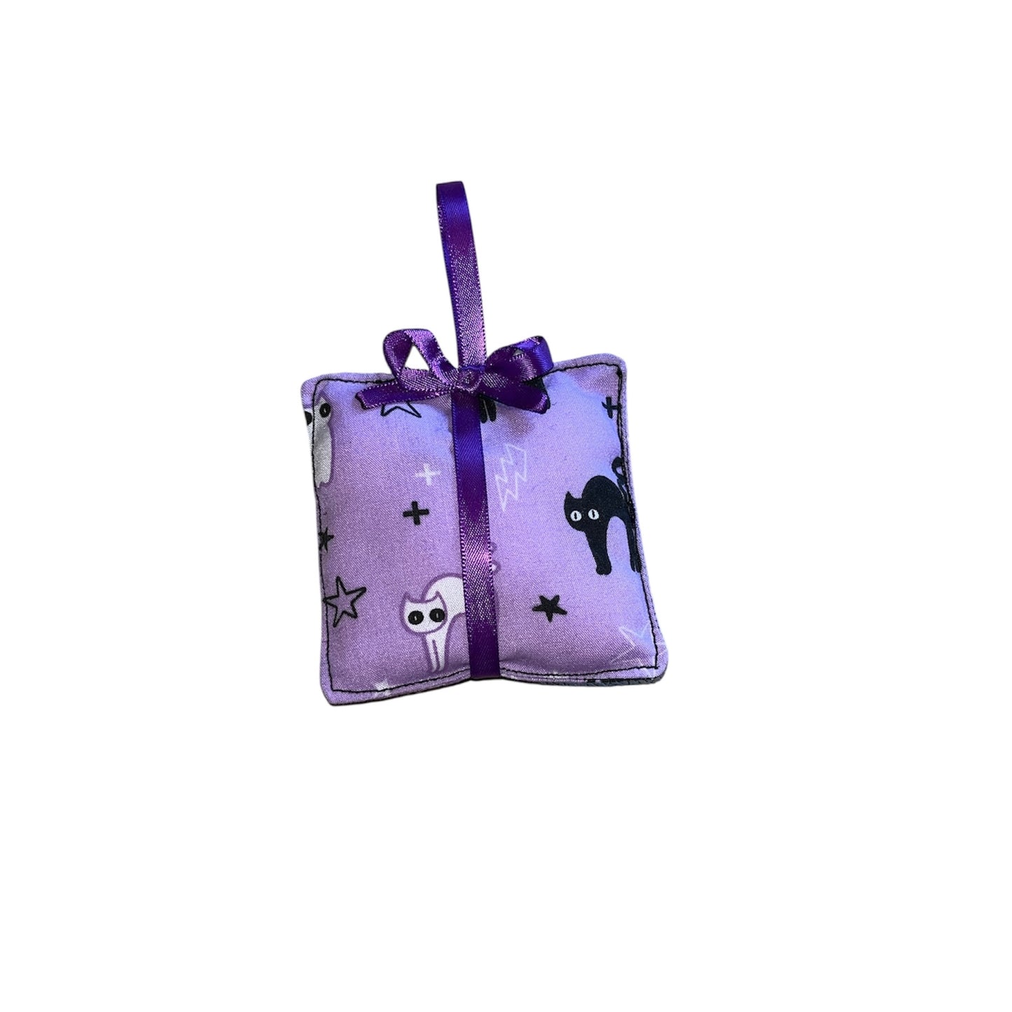 Spooky fabric baubles