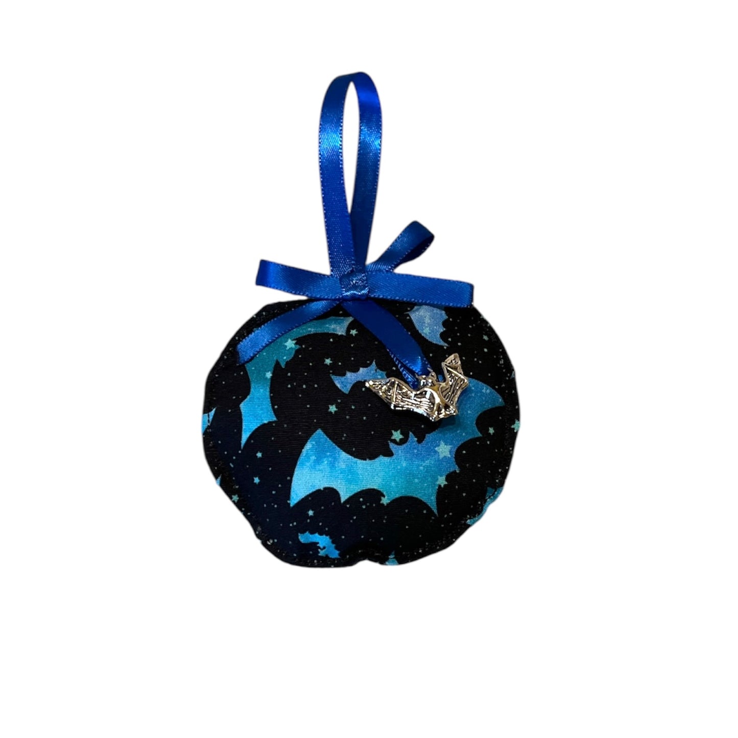 Spooky fabric baubles