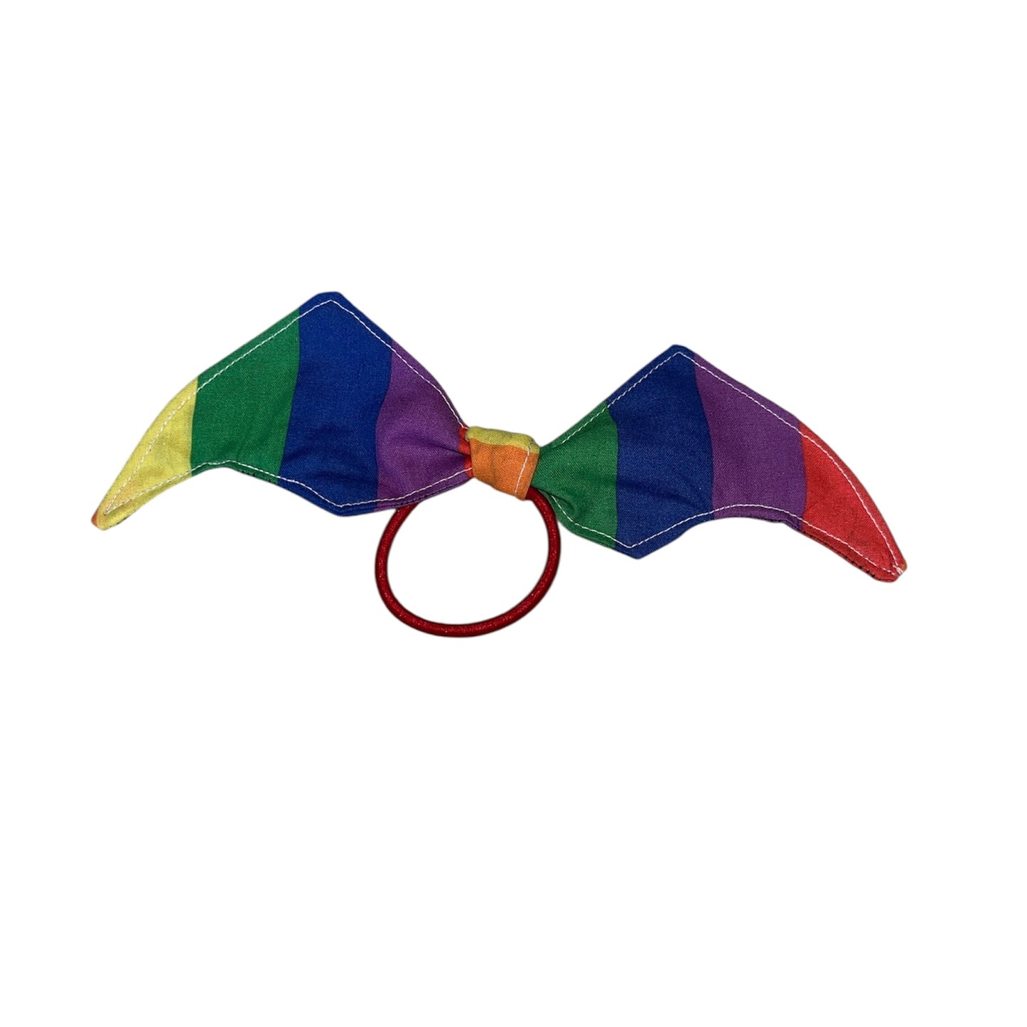 Patterned Bat bow bobbles