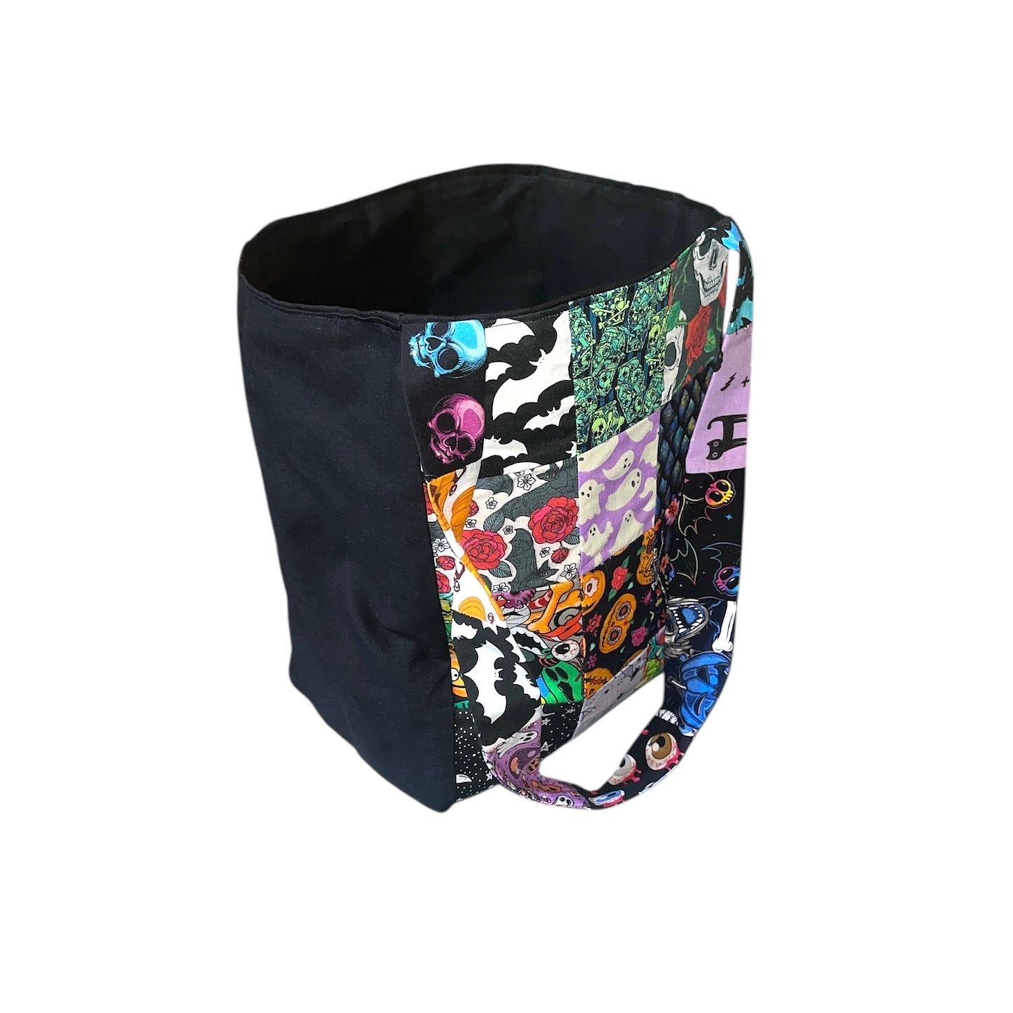 Spooky patchwork bag