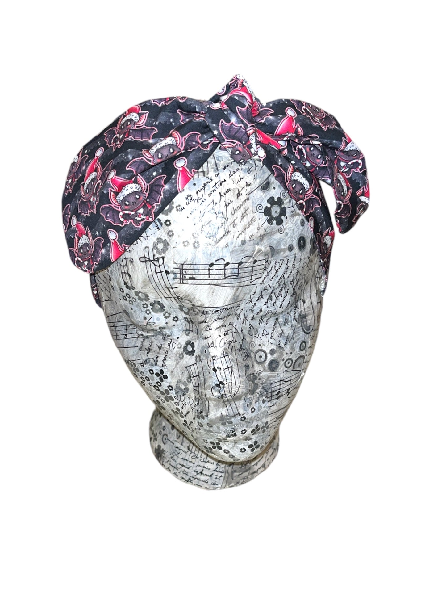 Festive bat headband