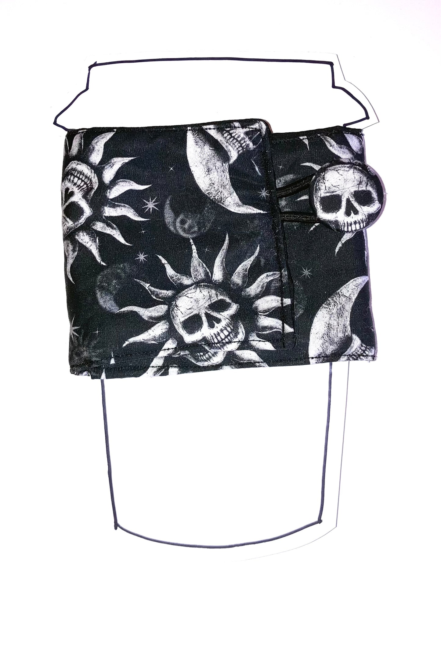 Spooky Halloween cup cosies