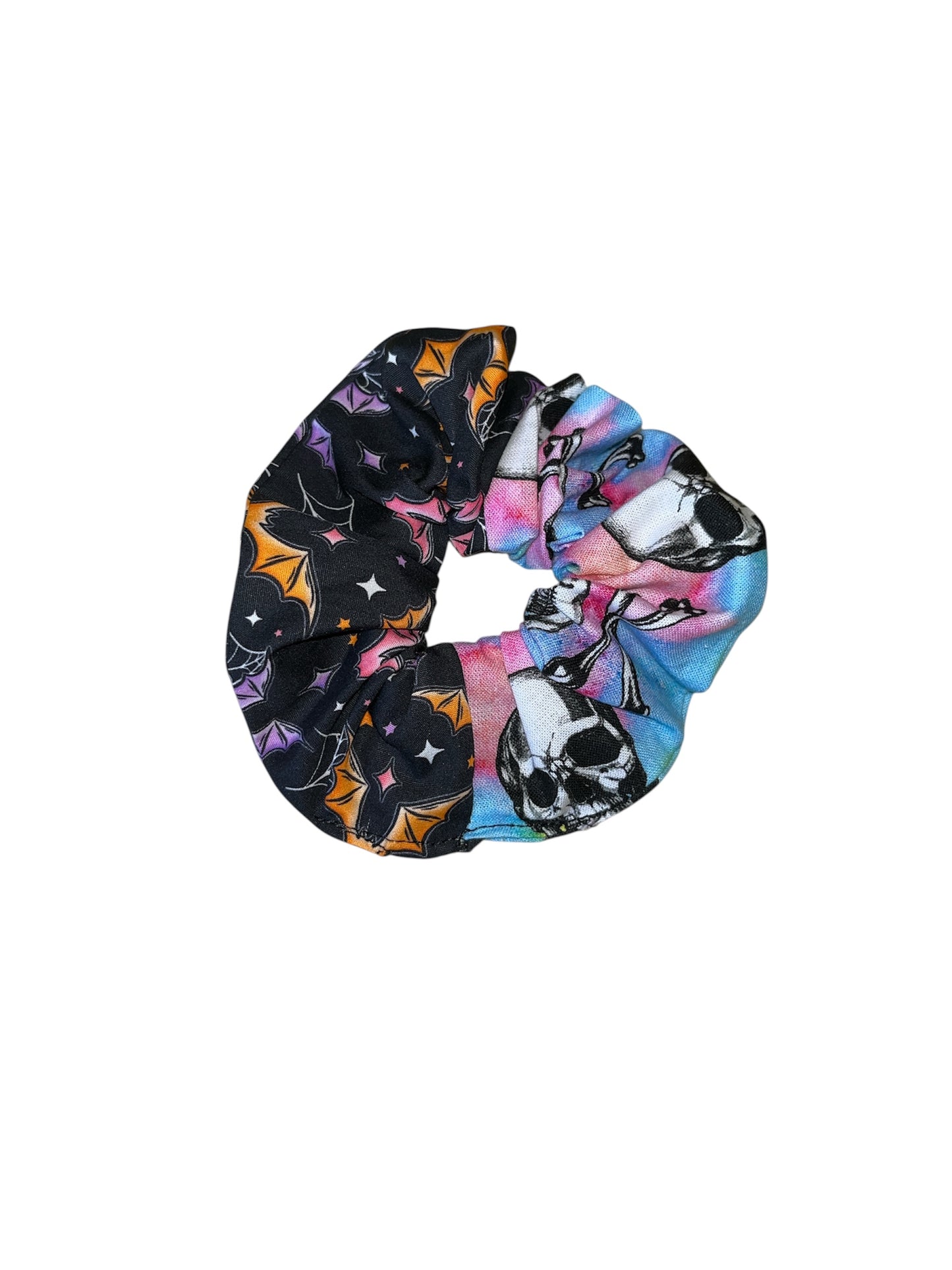 Split fabric Scrunchies