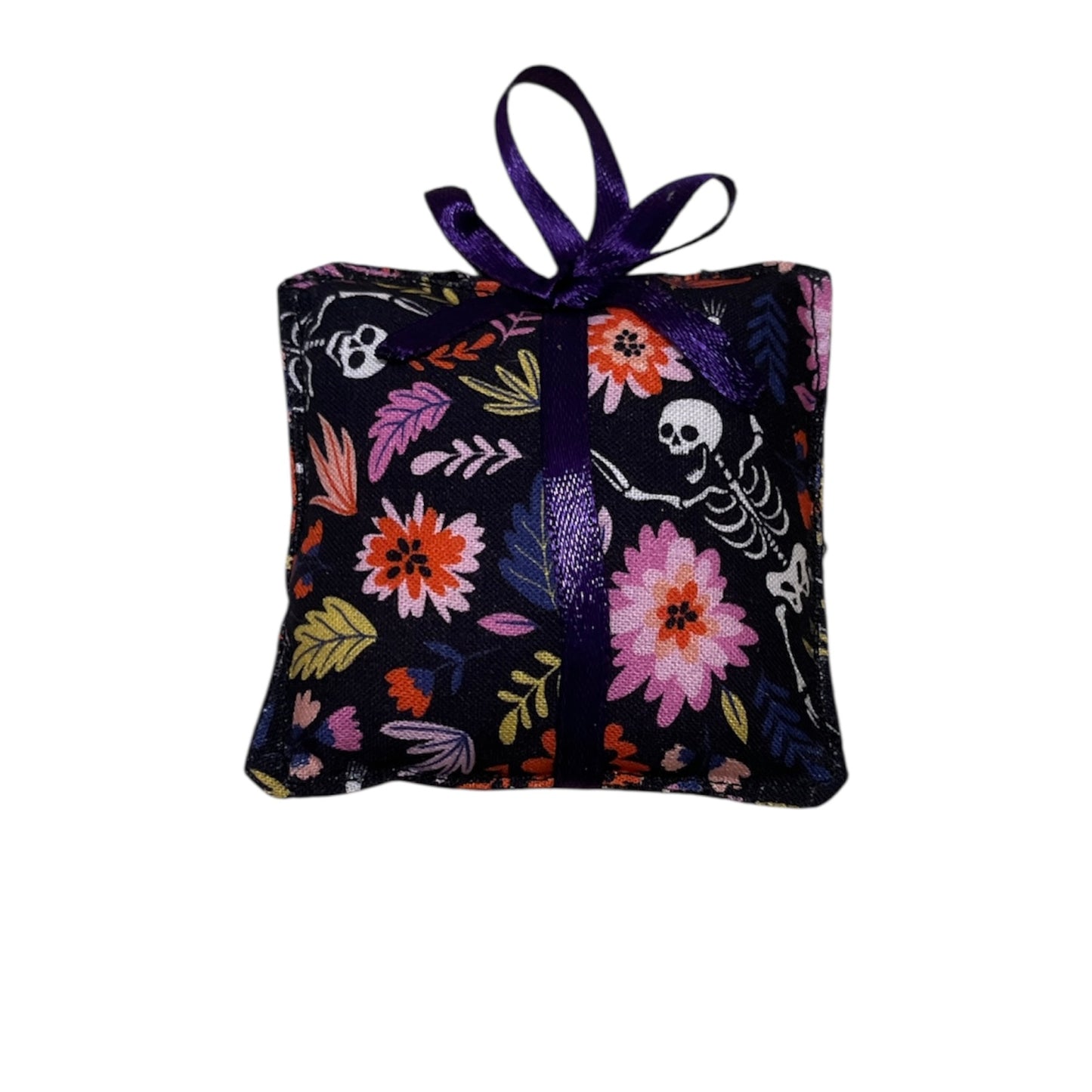 Spooky fabric baubles