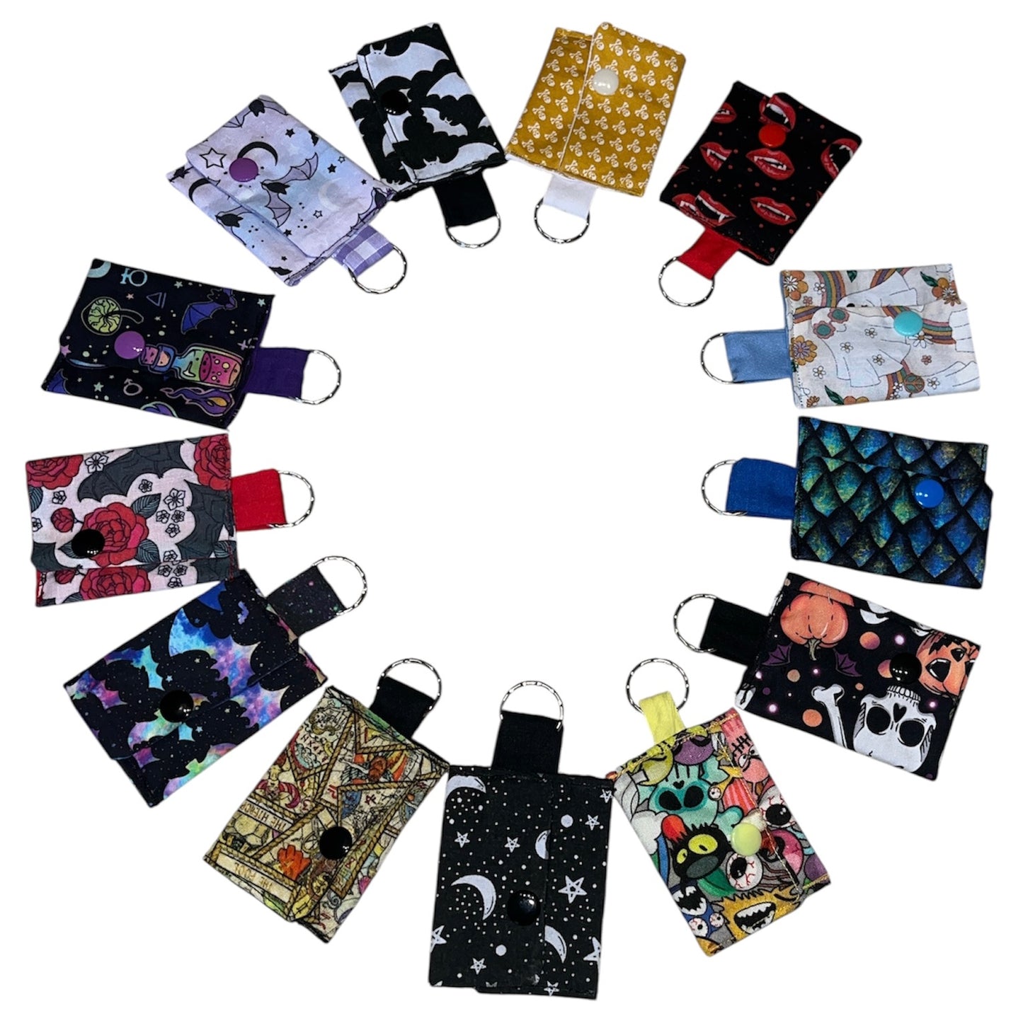 Scrap Summer Spooky Ear plug pouches