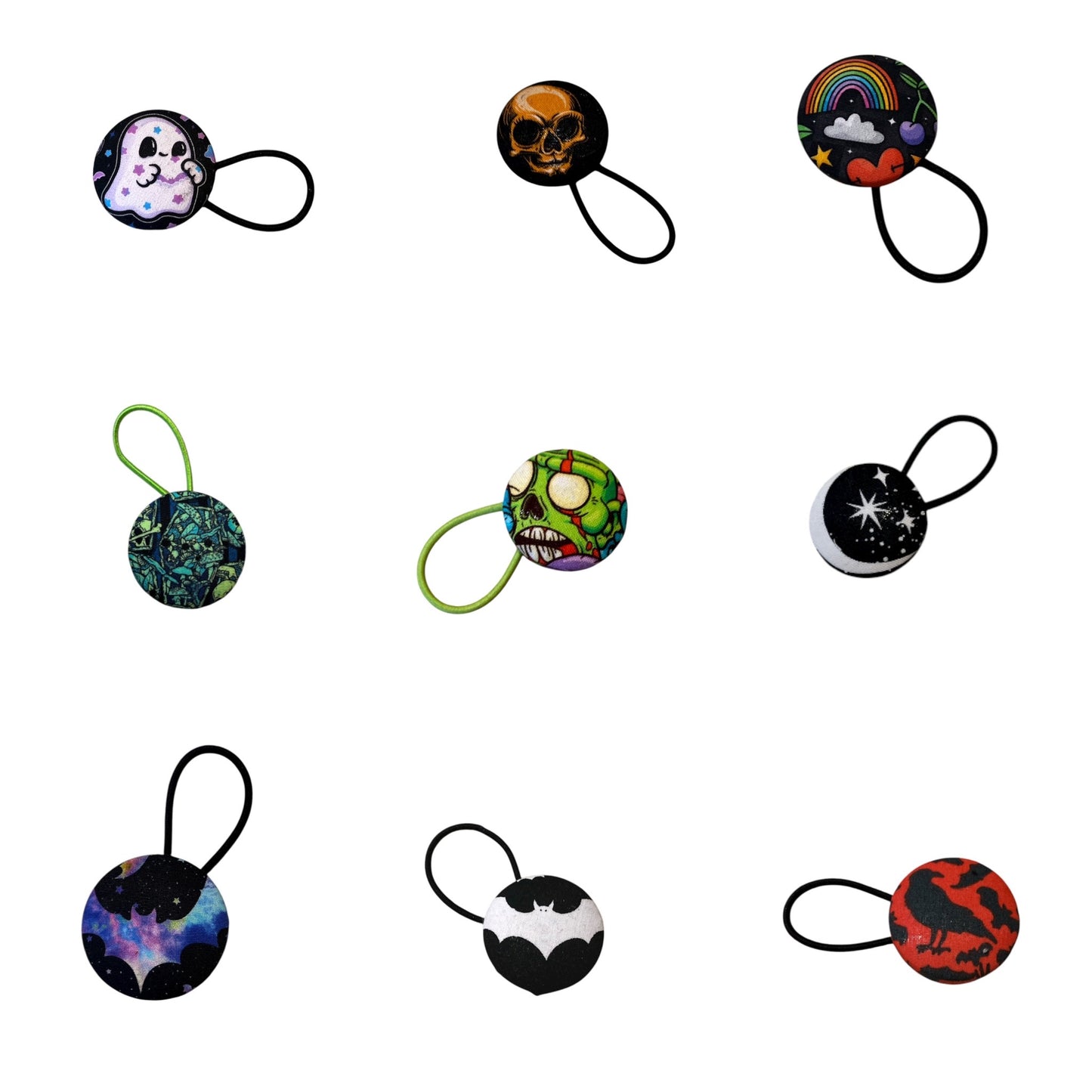 Spooky/ alternative/witchy Button Bobbles