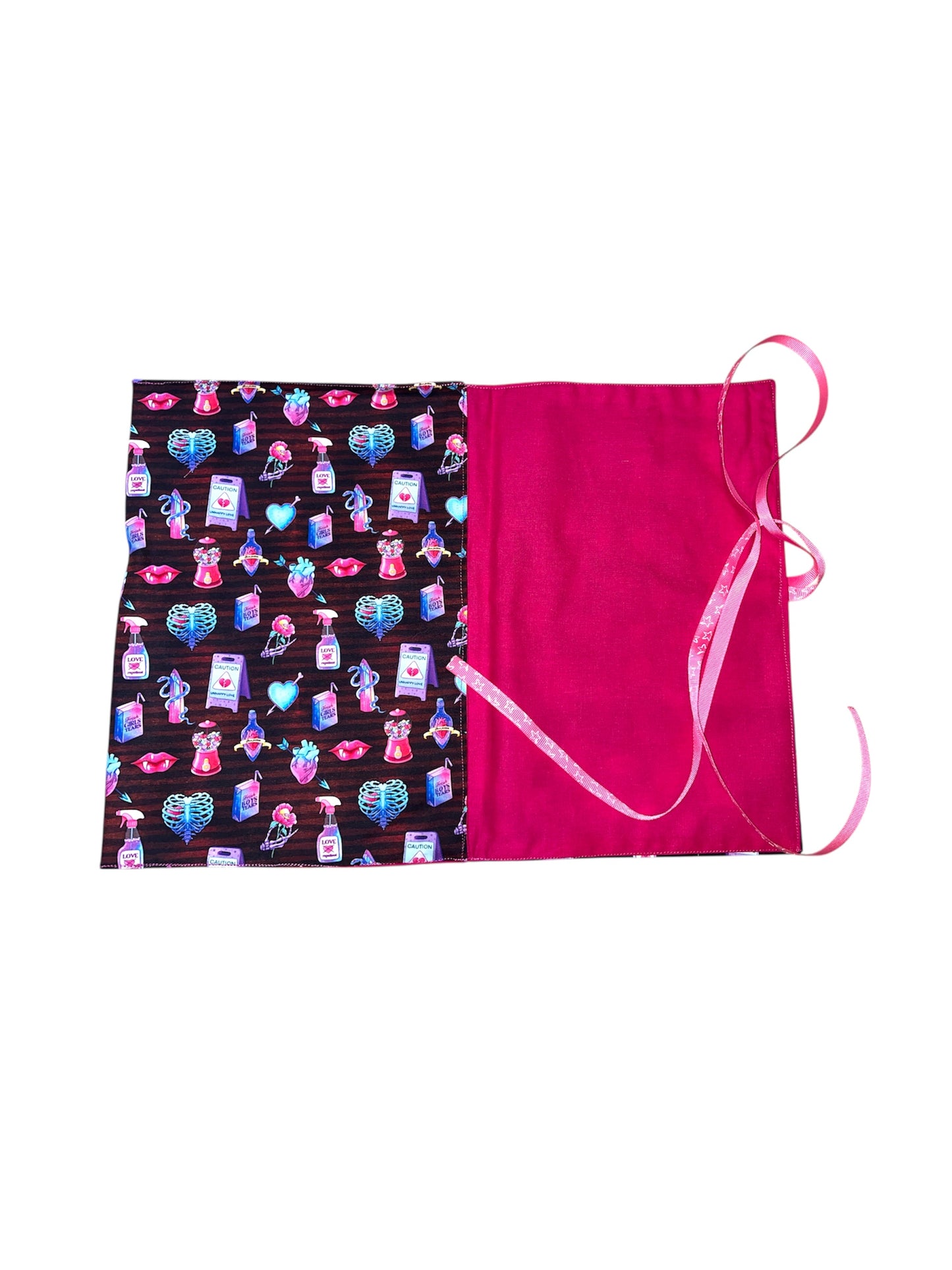 Anti valentine’s book or e-reader wrap