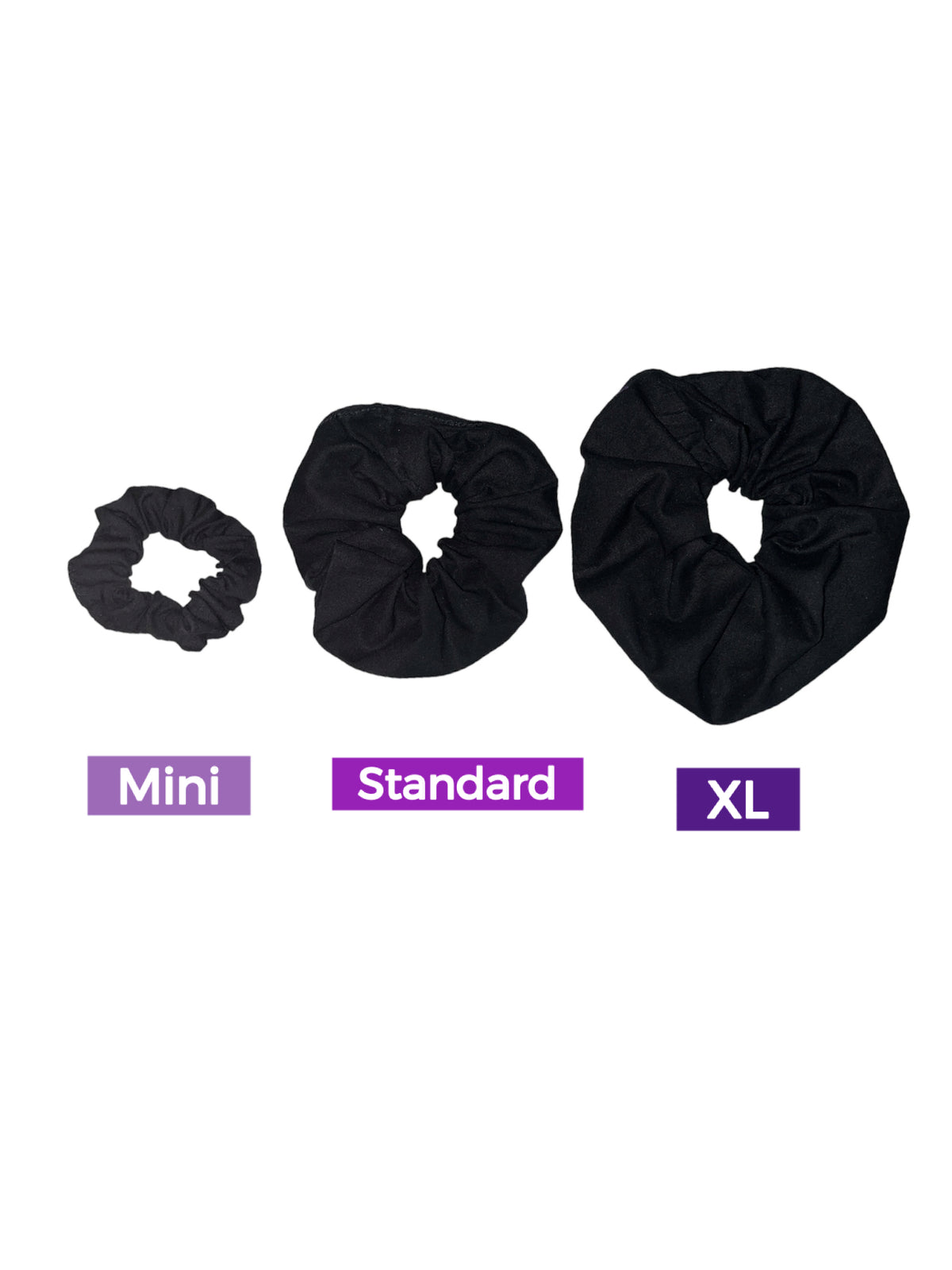 Satin scrunchies