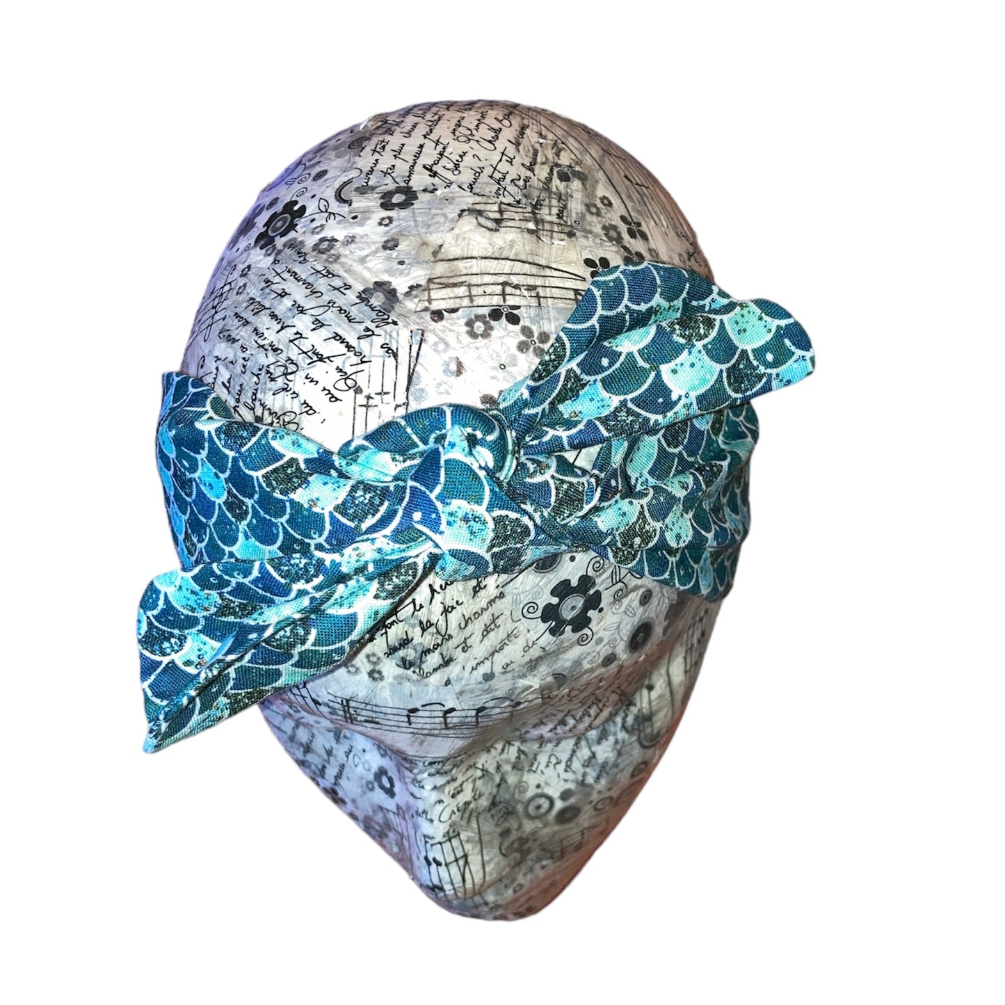 Mermaid scale headband