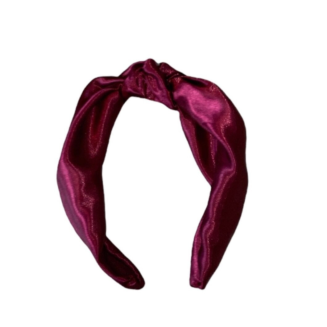 Satin knotted Alice bands