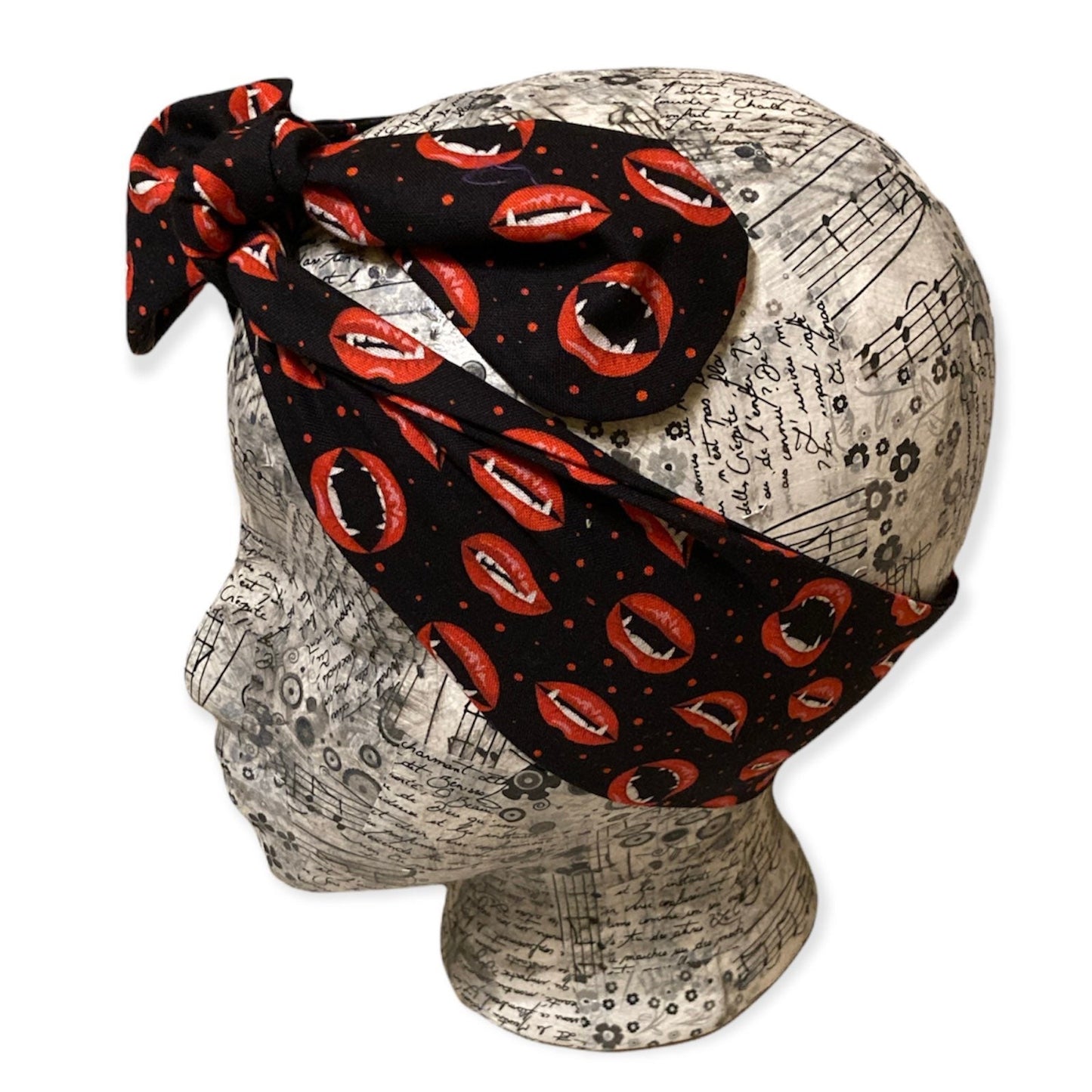 Vampire fang headband