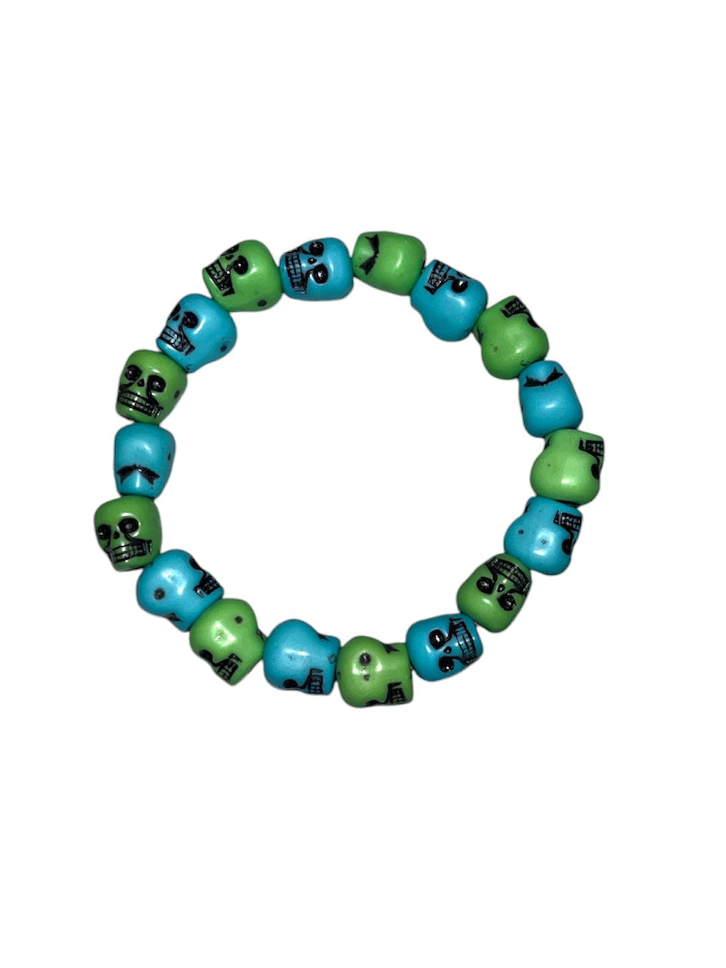 Spooky beaded bracelets