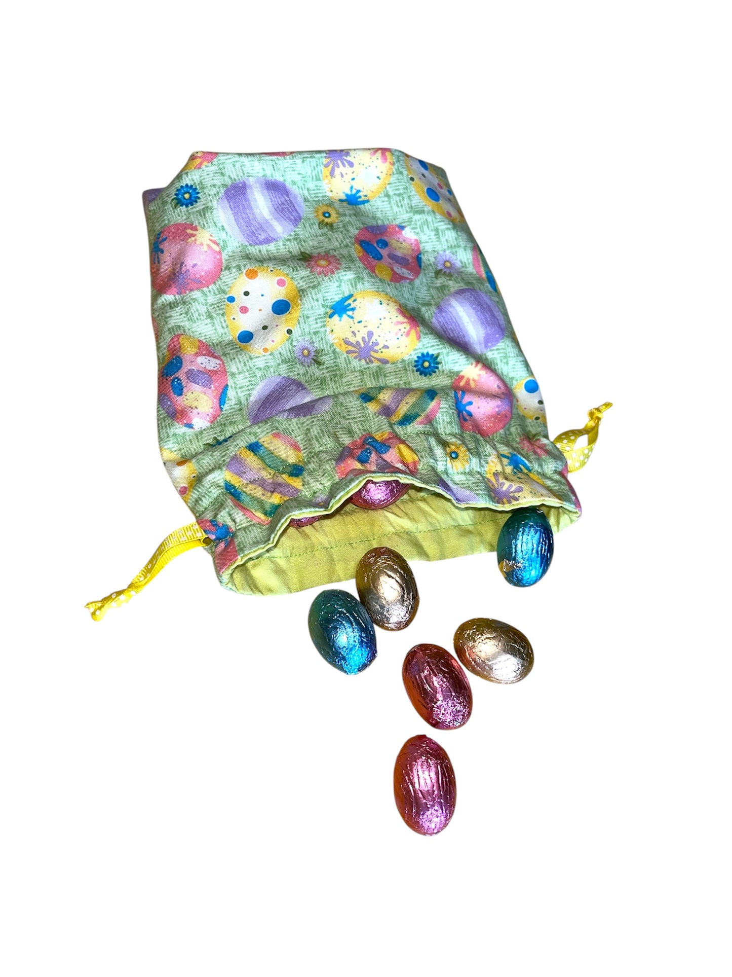 Drawstring Easter gift bags