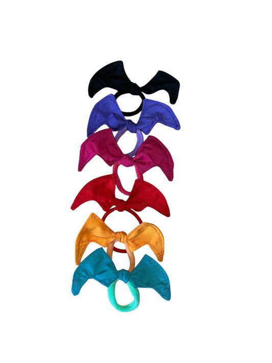 Mini Bat bow bobbles (plain)