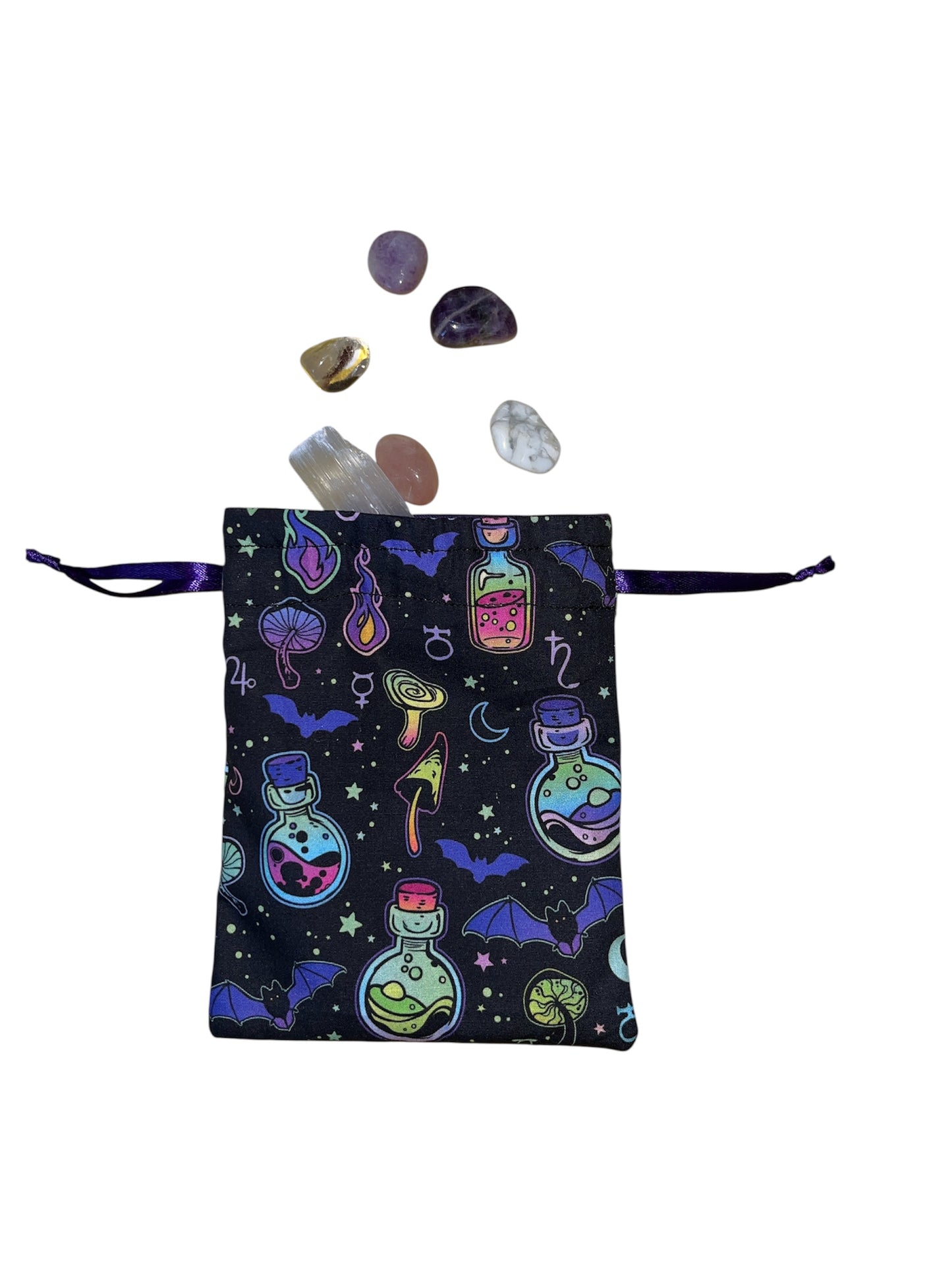 Large crystal pouches