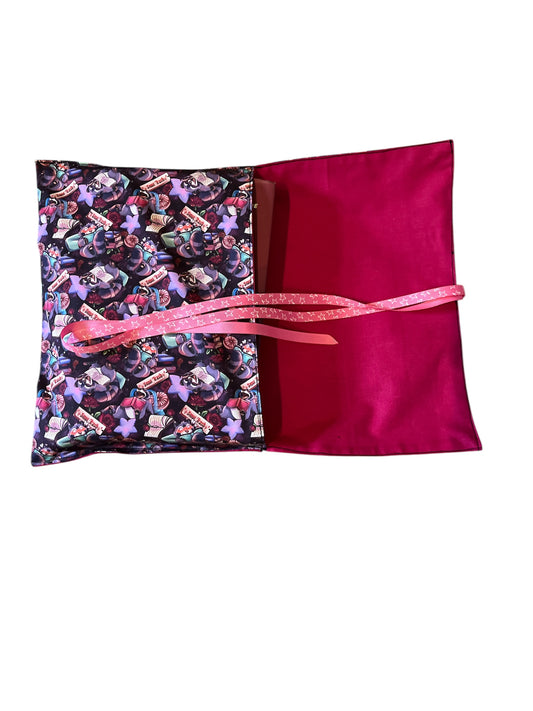 Smut trash racoon design book wrap