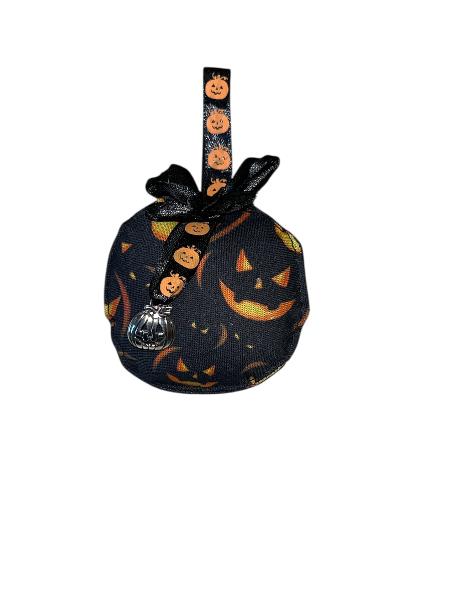 Spooky fabric baubles