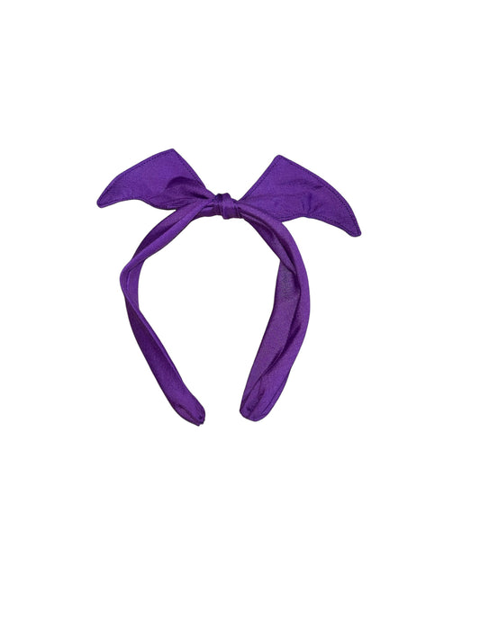 Bat bow Alice band (plain)