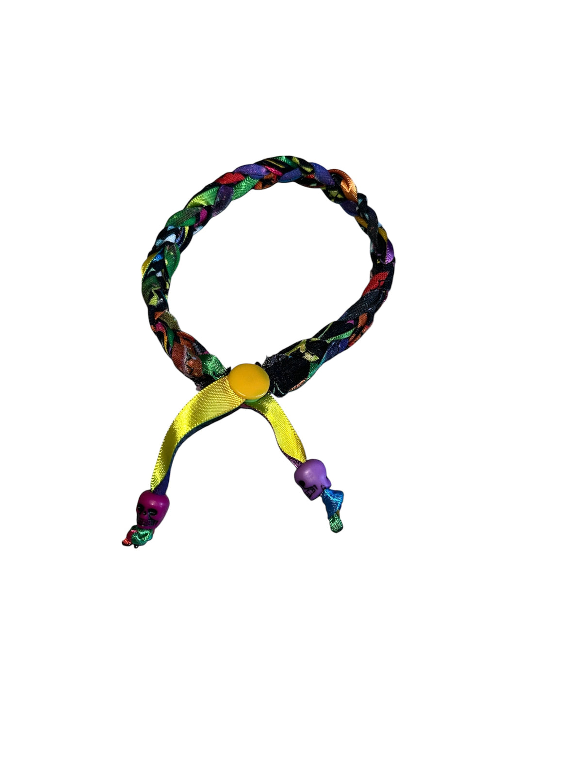Scrap fabric bracelets