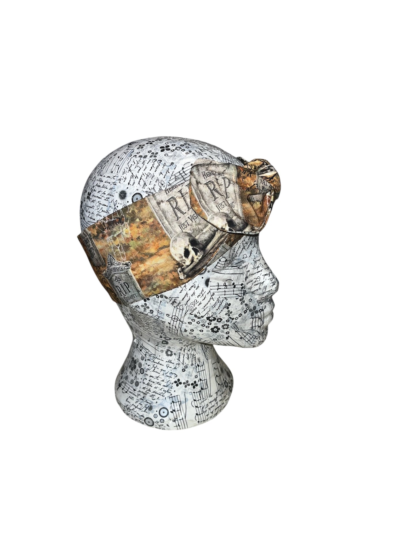 Graveyard self tie headband