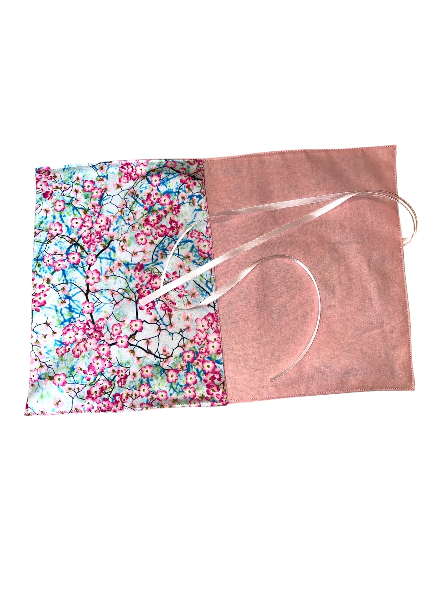 Pink orchid design book wrap
